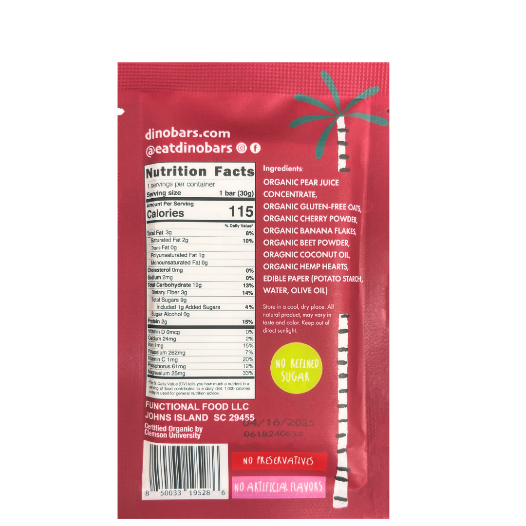 Cherry Beet Bar | NEW FLAVOR!