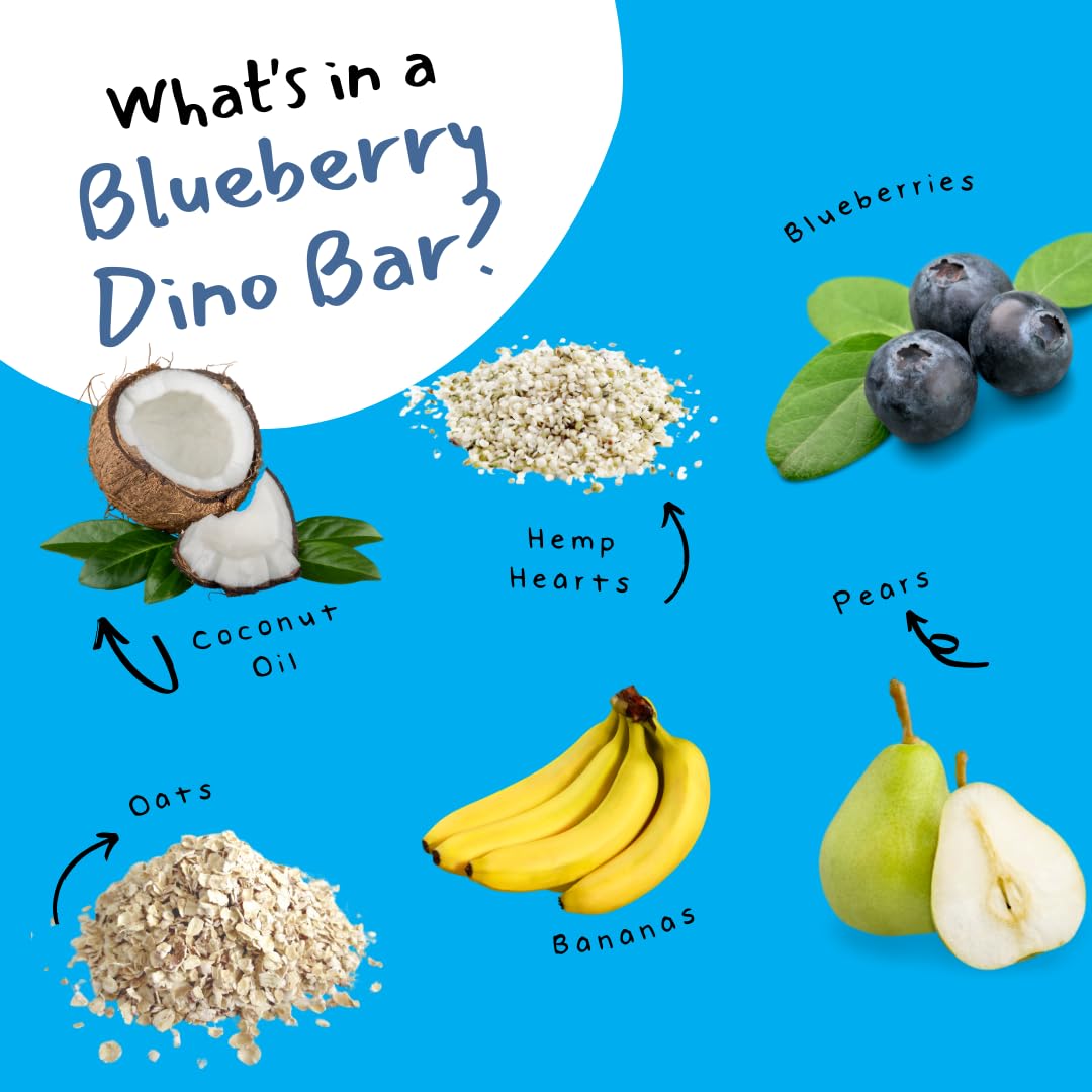 dino bars blueberry ingredients