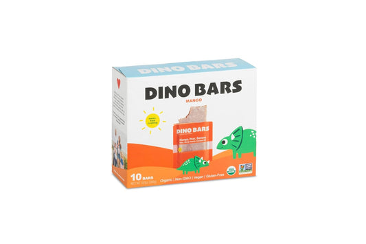 Wholesale | DINO BARS Mango Bar | Retail Pack | 10 Unit