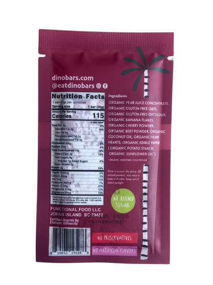 Cherry Beet Bar | NEW FLAVOR!
