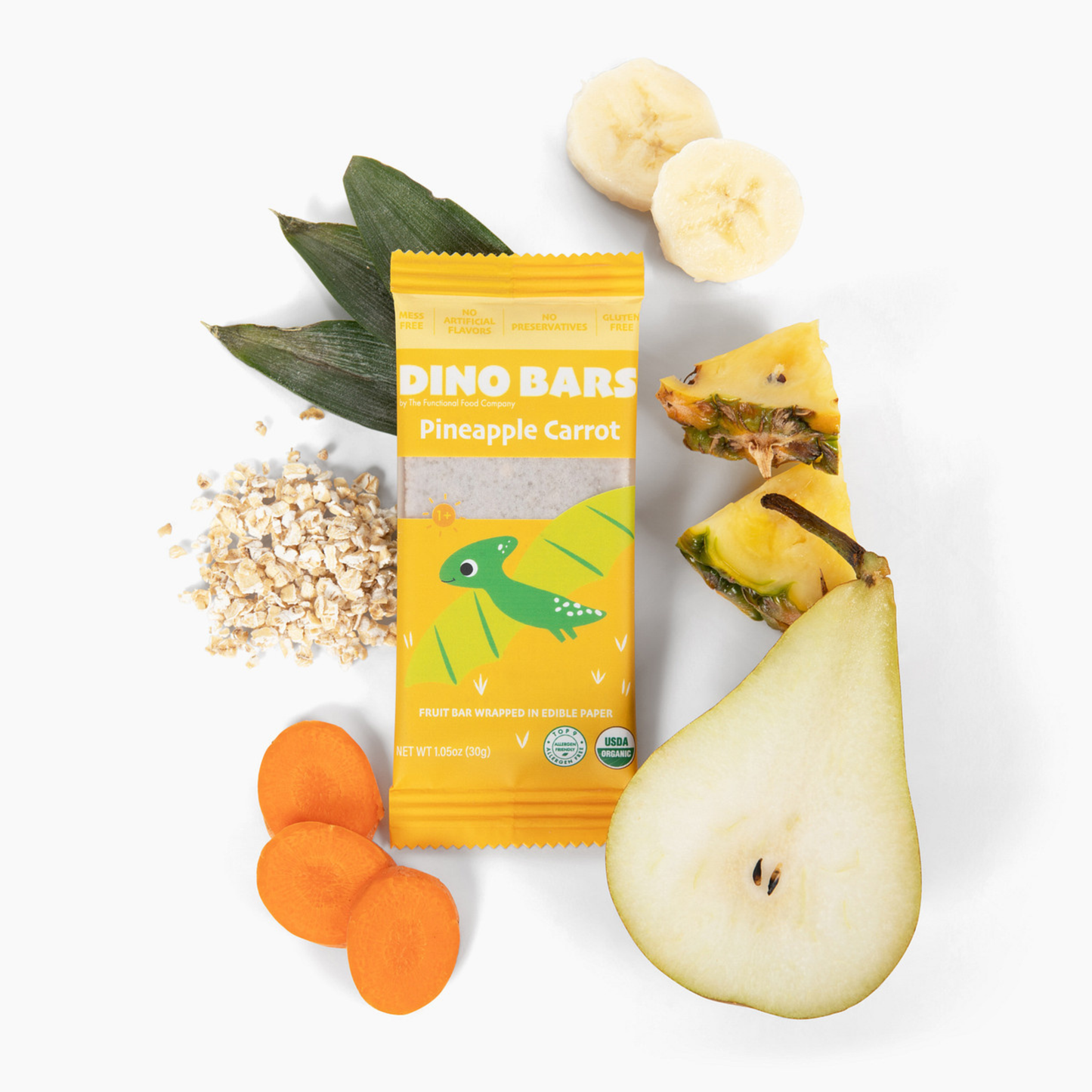 Pineapple Carrot Bar | 5 Pack